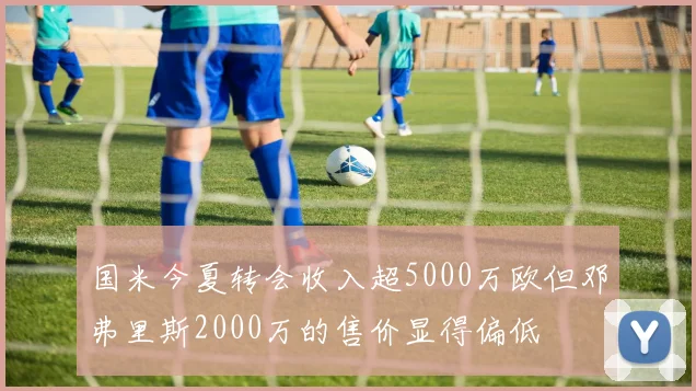 国米今夏转会收入超5000万欧但邓弗里斯2000万的售价显得偏低