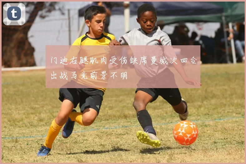 门迪右腿肌肉受伤缺席曼城次回合出战马竞前景不明